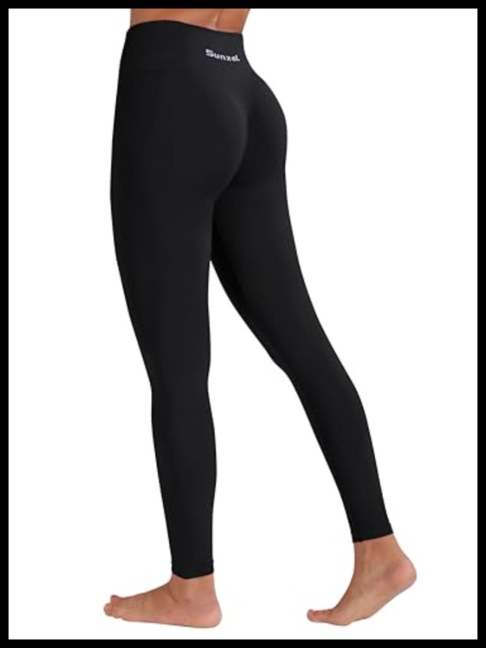 Seamless High Waisted Butt Lifting Workout Leggings 25 In